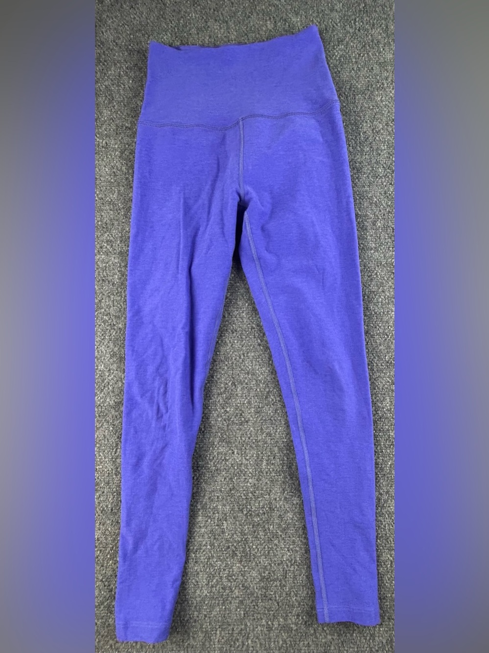 Beyond Yoga Spacedye High Waisted Midi Legging Blue Workout- XS